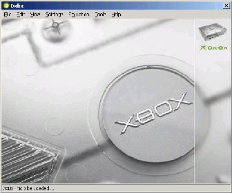 Xboxエミュ: Dxbxの起動画面